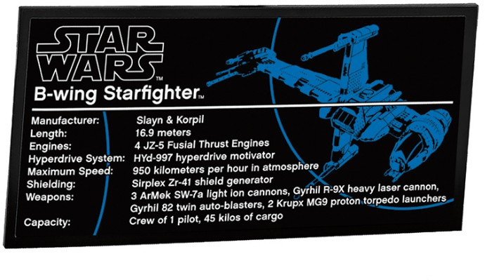 B-Wing Starfighter (Hvězdná stíhačka B-Wing)
