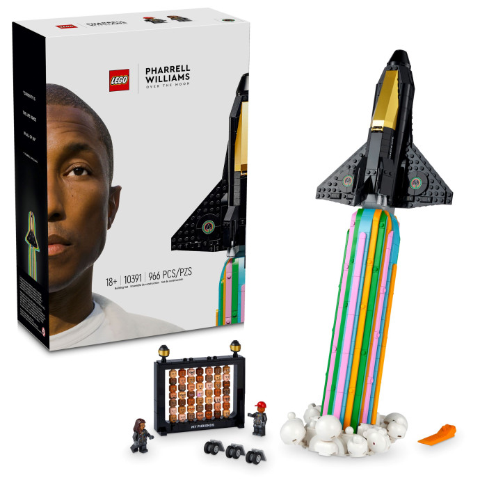 Na Mesiac s Pharell Williamsom