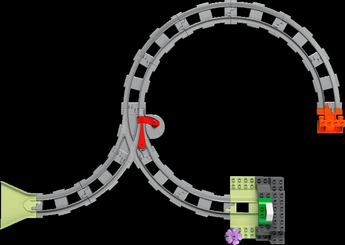 Železniční tunel a koleje – rozšiřující sada
