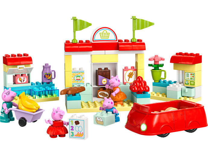 Prasiatko Peppa a supermarket