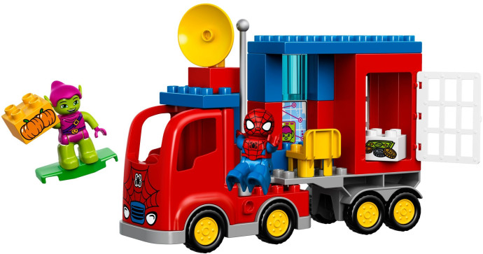 Spidermanovo dobrodružství s pavoučím náklaďákem