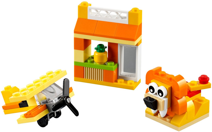 Oranžový kreativní box