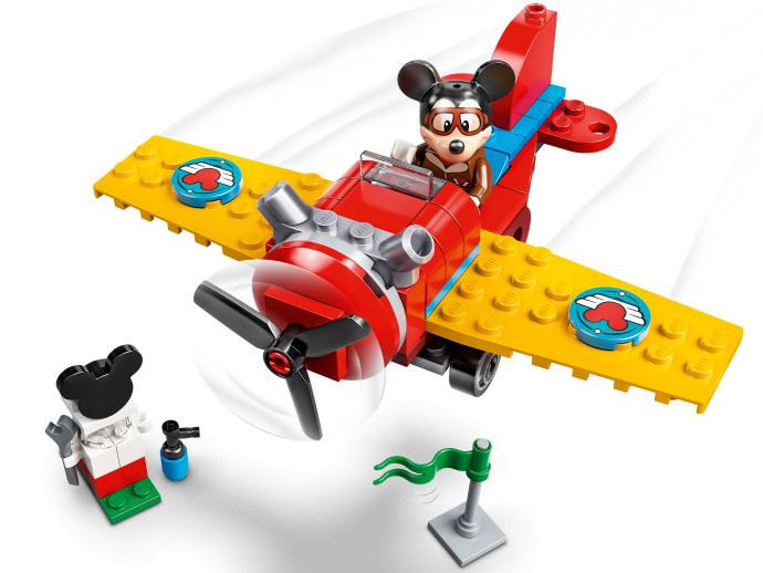 Myšák Mickey a vrtulové letadlo