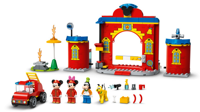 Mickey & Friends Fire Truck & Station