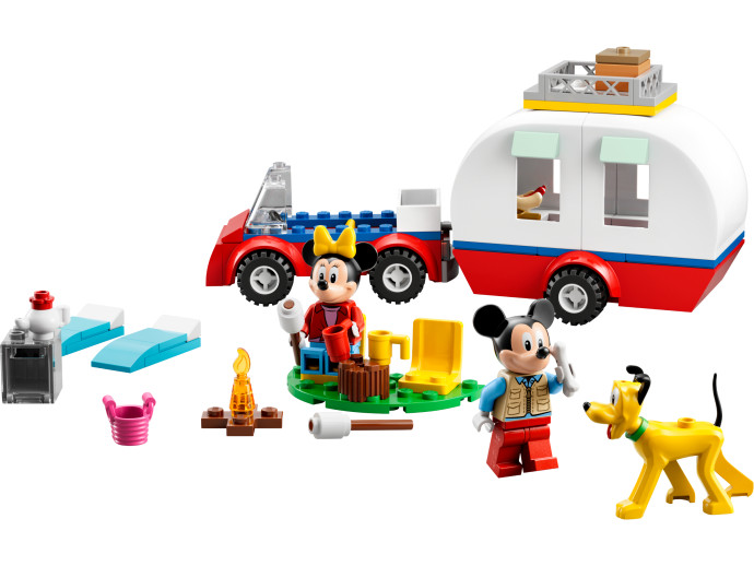 Myšiak Mickey, Myška Minnie idú kempovať