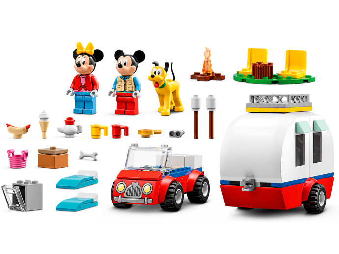 Myšiak Mickey, Myška Minnie idú kempovať
