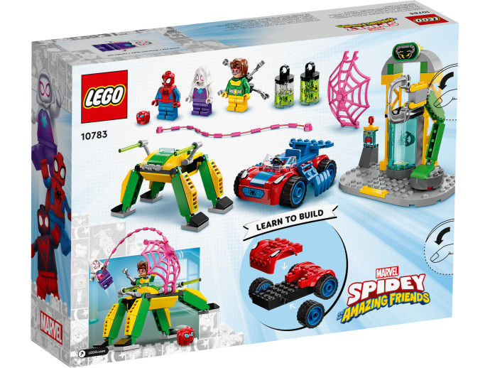 Spider-Man v laboratoři Doc Ocka