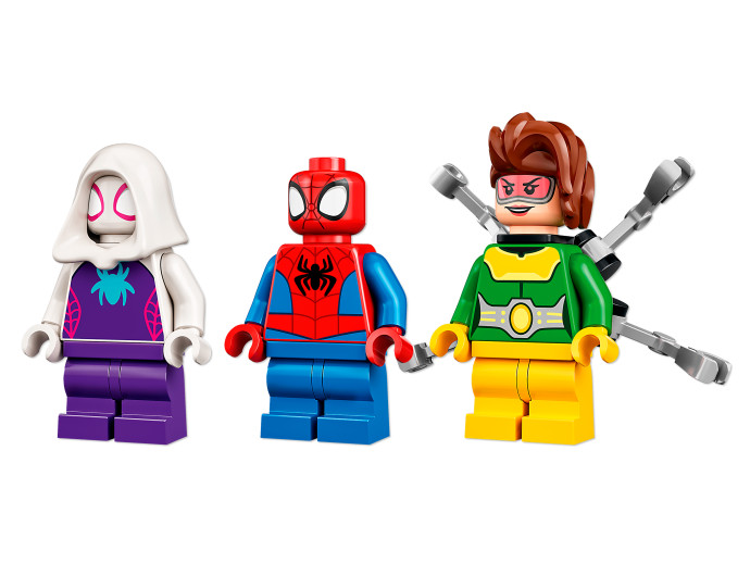 Spider-Man v laboratoři Doc Ocka