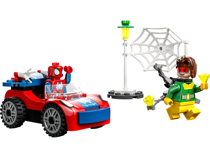 Spider-Man v autě a Doc Ock