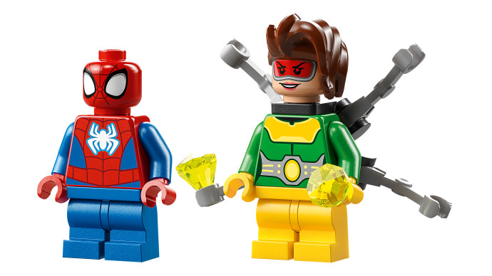 Spider-Man v aute a Doc Ock