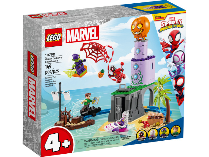 Spideyho tím v majáku Zeleného goblina