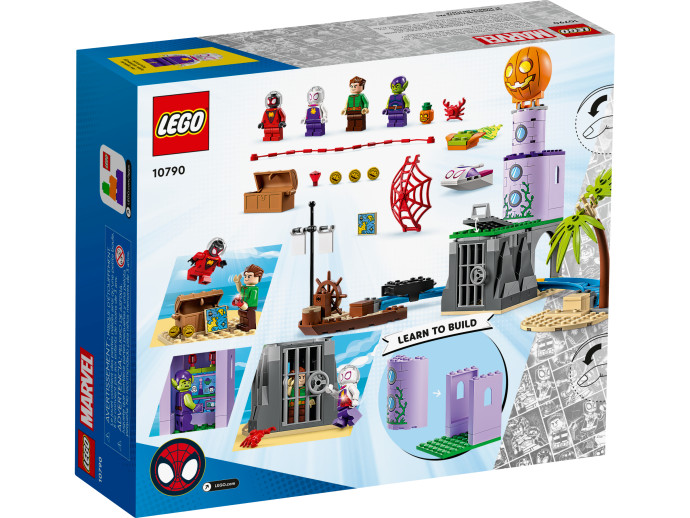 Spideyho tím v majáku Zeleného goblina