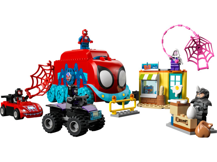 Mobilní základna Spideyho týmu