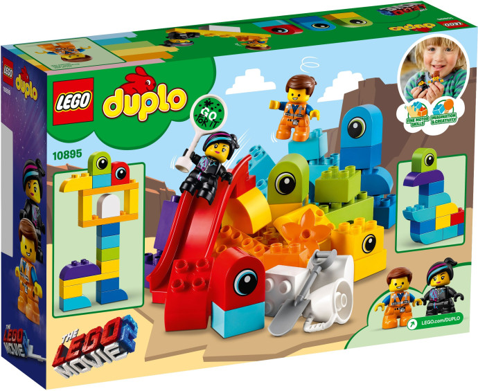 Emmet, Lucy a návštěvníci z DUPLO planety