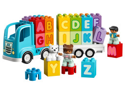 Náklaďák s abecedou