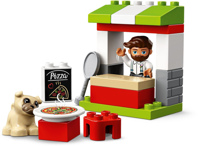 Stánek s pizzou