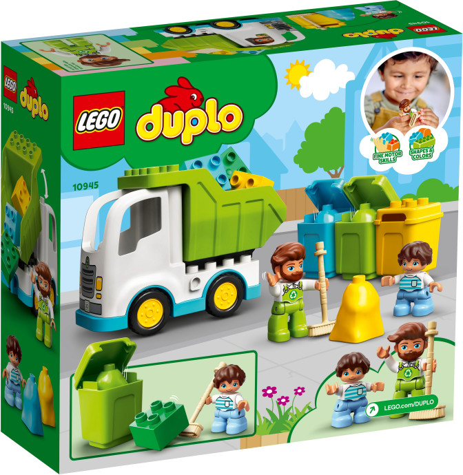 Popelářský vůz a recyklování