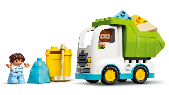 Popelářský vůz a recyklování