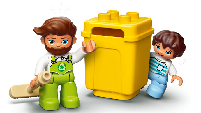 Popelářský vůz a recyklování