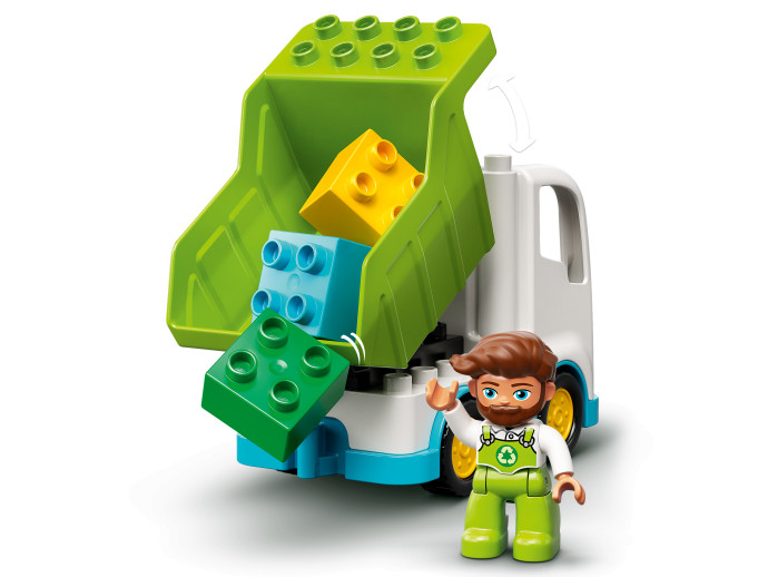 Popelářský vůz a recyklování
