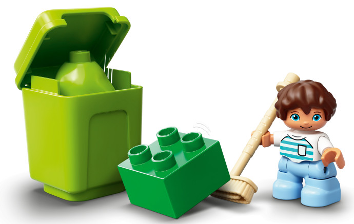 Popelářský vůz a recyklování
