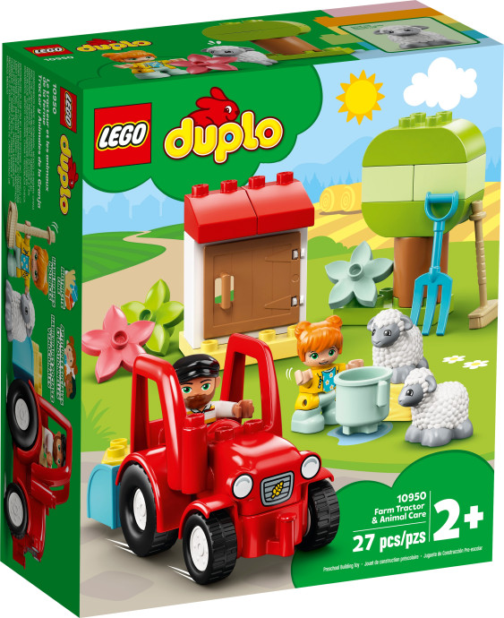 Traktor a zvířátka z farmy