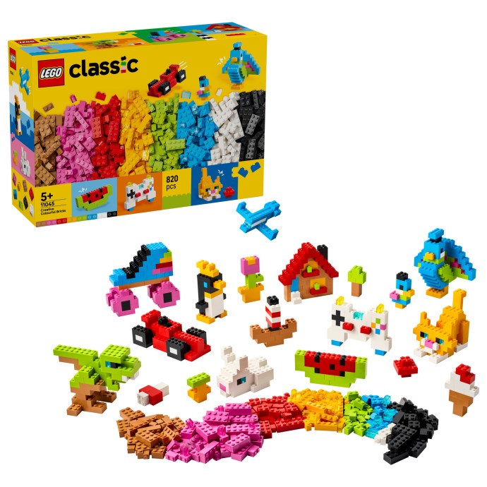Kreatívne pestrofarebné kocky
