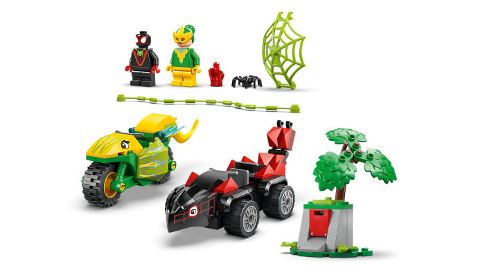 Spin, Electro a honička s dinosauřím vozidlem