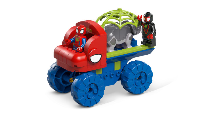Spideyho tým a záchrana dinosaurů s truckem