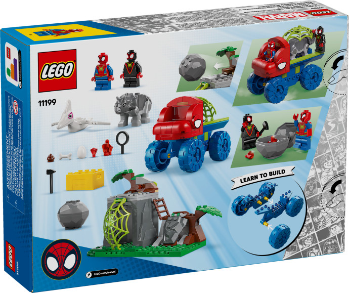 Spideyho tým a záchrana dinosaurů s truckem
