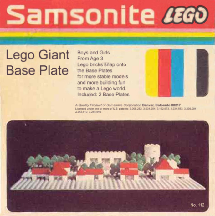 Lego Giant Base Plate