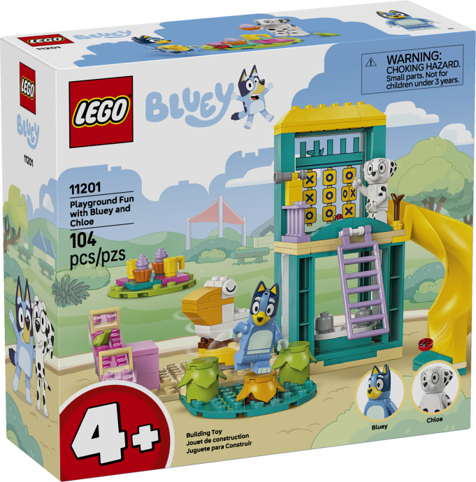 Bluey, Chloe a zábava na ihrisku