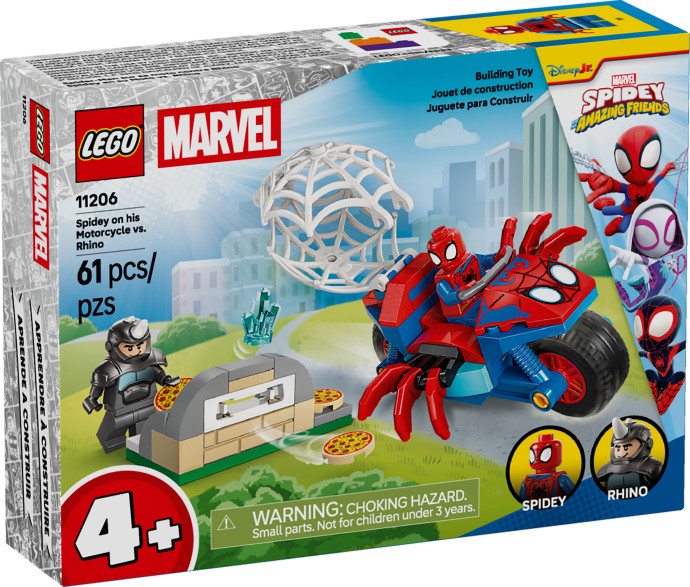 Spidey na motorke vs. Rhino