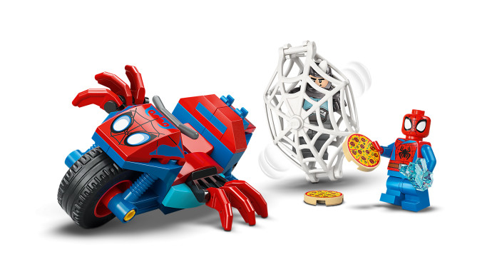 Spidey na motorke vs. Rhino