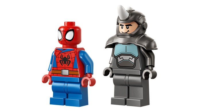 Spidey na motorke vs. Rhino