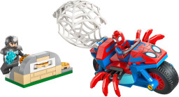Spidey na motorce vs. Rhino