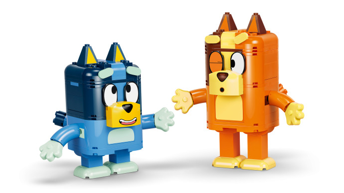 Rodina Bluey z kociek