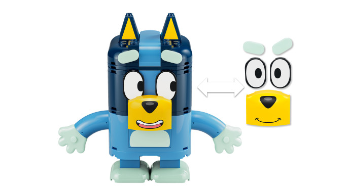 Rodina Bluey z kociek