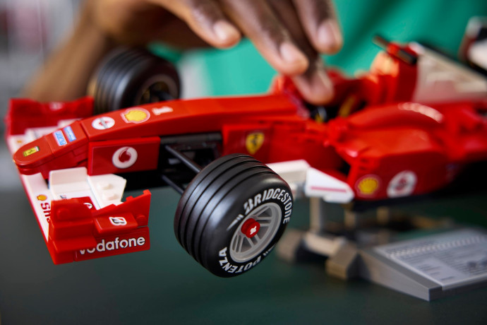 Ferrari F2004 a Michael Schumacher