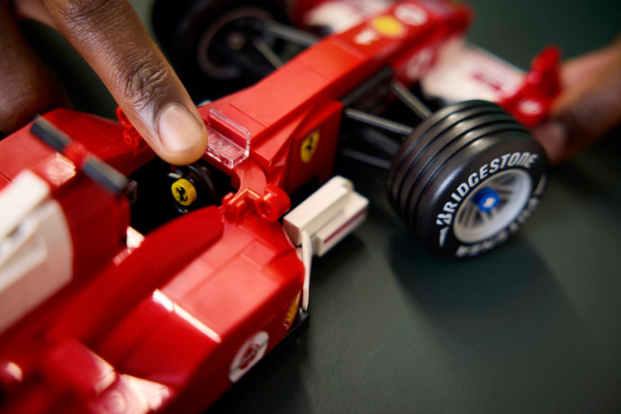 Ferrari F2004 a Michael Schumacher