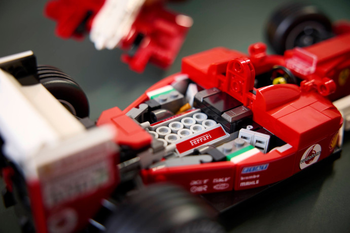 Ferrari F2004 a Michael Schumacher