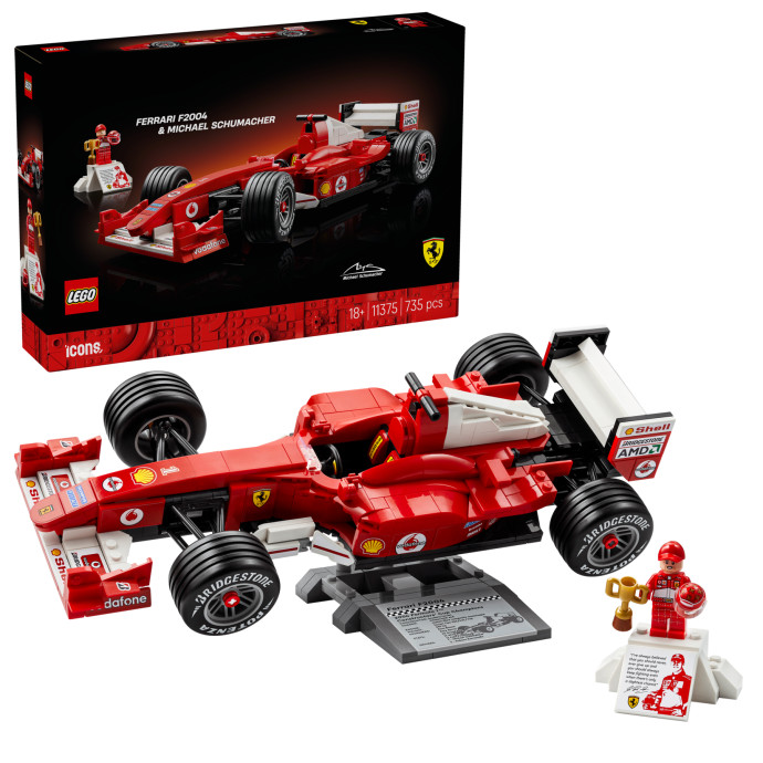 Ferrari F2004 a Michael Schumacher