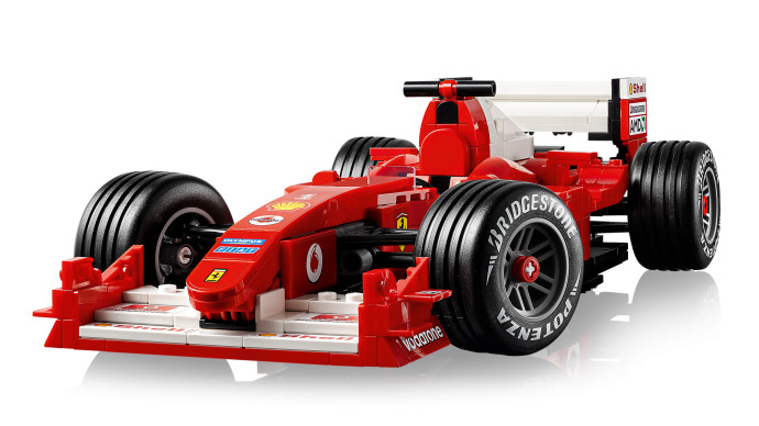 Ferrari F2004 a Michael Schumacher