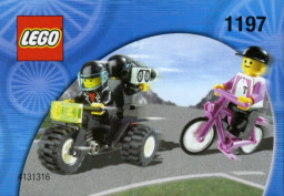 Telekom Race Cyclist and Television Motorbike