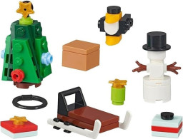 The LEGO Christmas Games Book Parts