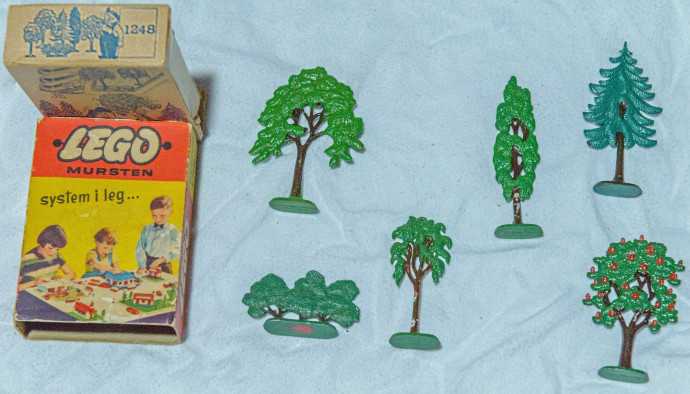 Painted Trees and Bushes