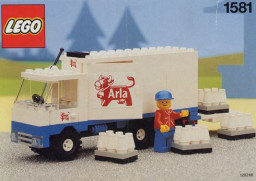 Arla Milk Delivery Truck