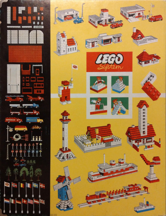 LEGO Town Plan Board, UK / Australian Cardboard Version