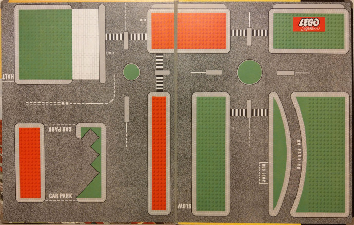 LEGO Town Plan Board, UK / Australian Cardboard Version