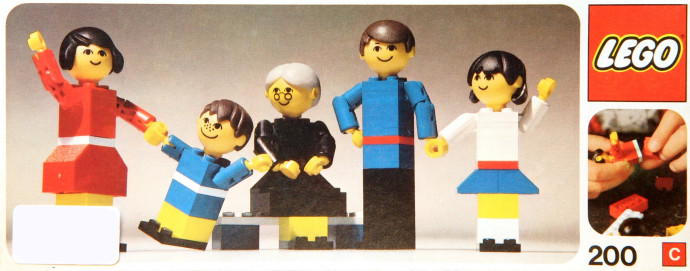 LEGO rodina – 5 figurek